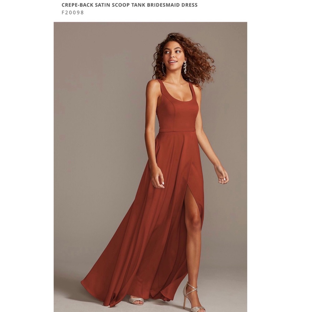 NWT Satin Bridesmaid Dress